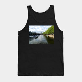 Boats on Bristol Harbour, England, UK Tank Top